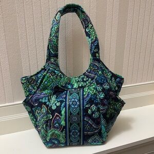 Vera Bradley Blue Rhapsody Side by Side Tote (retired)
